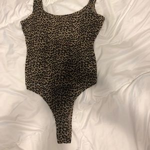 Leopard onesie